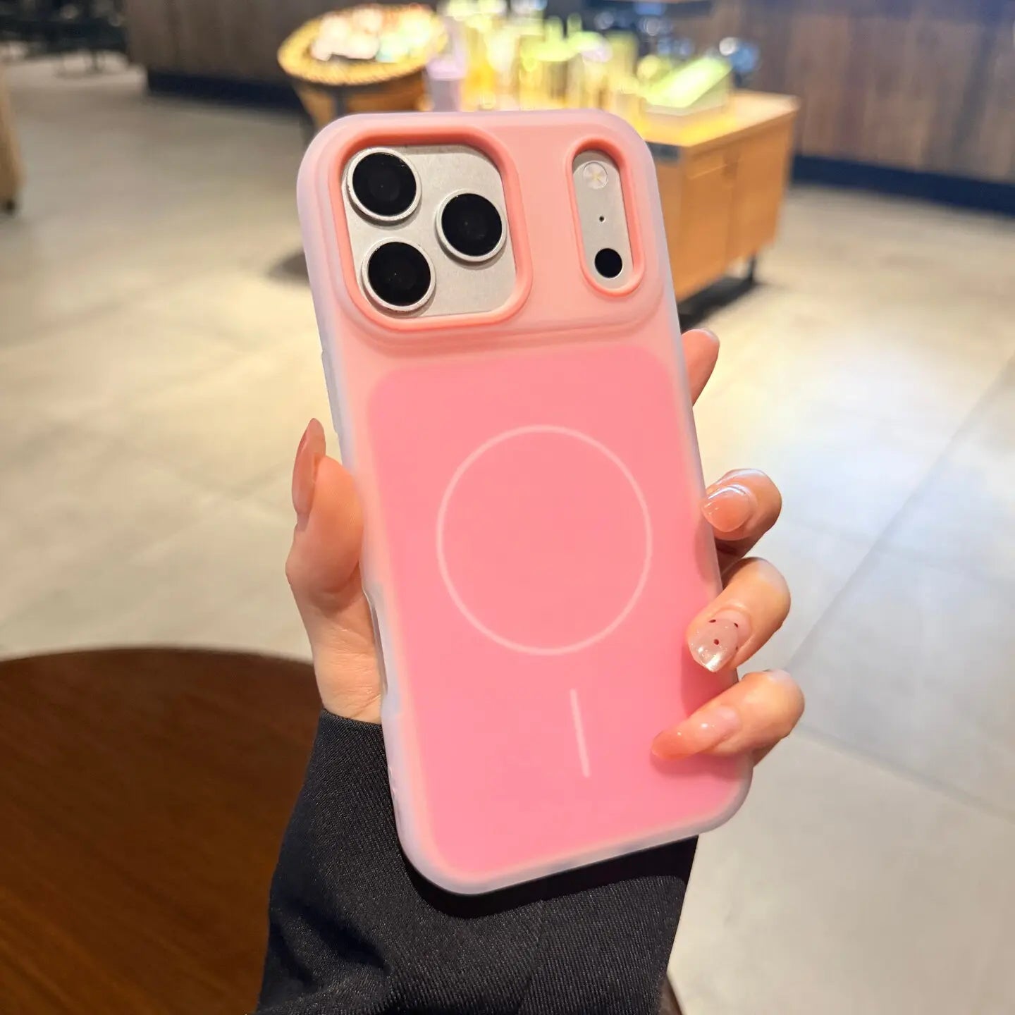 New Jelly Magnetic 2-In-1 Phone Case for Iphone 17/16/15/14/13/12/11 Pro Max & 16/15/14 plus Dopamine Color-Blocking Minimalist Silicone Soft Case Lightweight Comfortable Grip