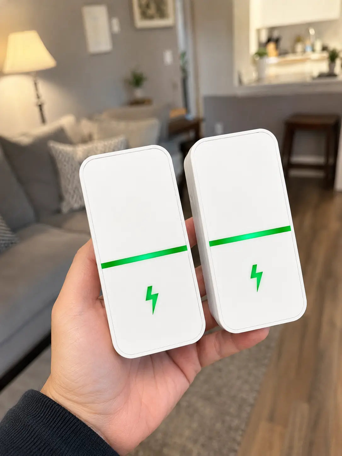 【Buy 1 Get 1 Free】Plug-In Device with US Plug, Compact Design with Indicator Light, Suitable for Home and Office Use, 90–250V Compatible