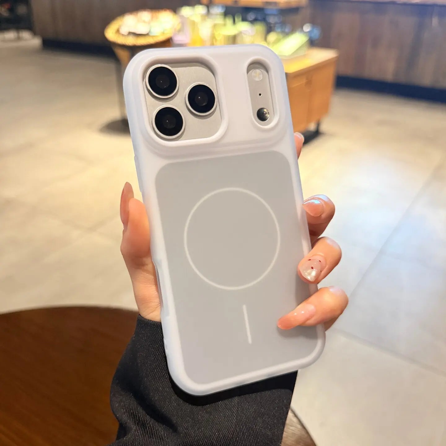 New Jelly Magnetic 2-In-1 Phone Case for Iphone 17/16/15/14/13/12/11 Pro Max & 16/15/14 plus Dopamine Color-Blocking Minimalist Silicone Soft Case Lightweight Comfortable Grip