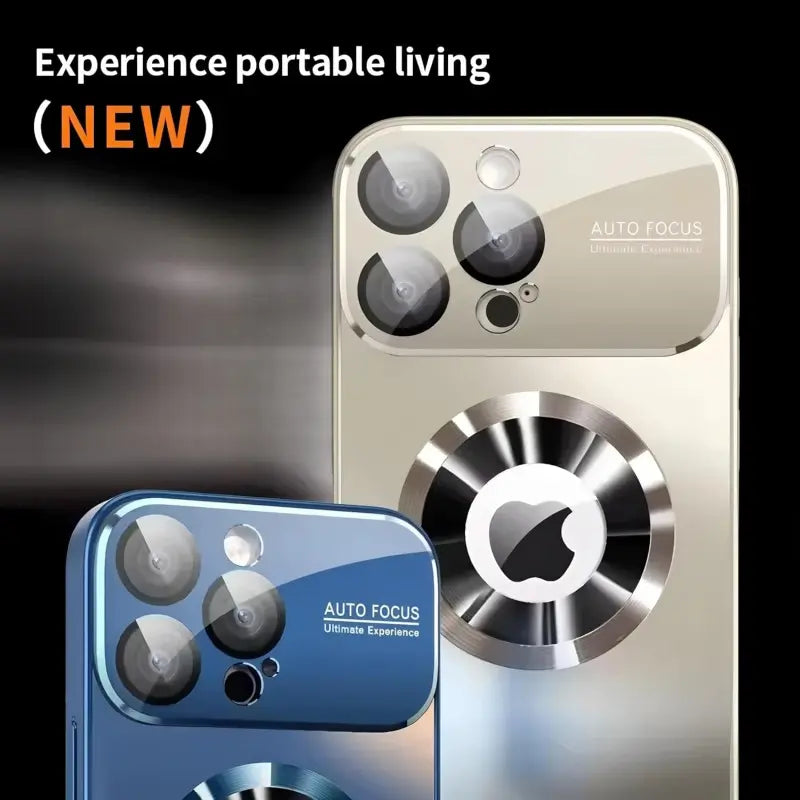 Magnetic Phone Cases Design for Iphone 17/16/15/14 Plus/13/12 Pro Max Case,[Compatible with Magsafe][Full Camera Protection and Shockproof Cover] Large Window Logo View Dust-Proof Matte Phone Case for Iphone 17 Pro Max